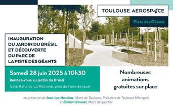 Inauguration du Jardin du Brésil